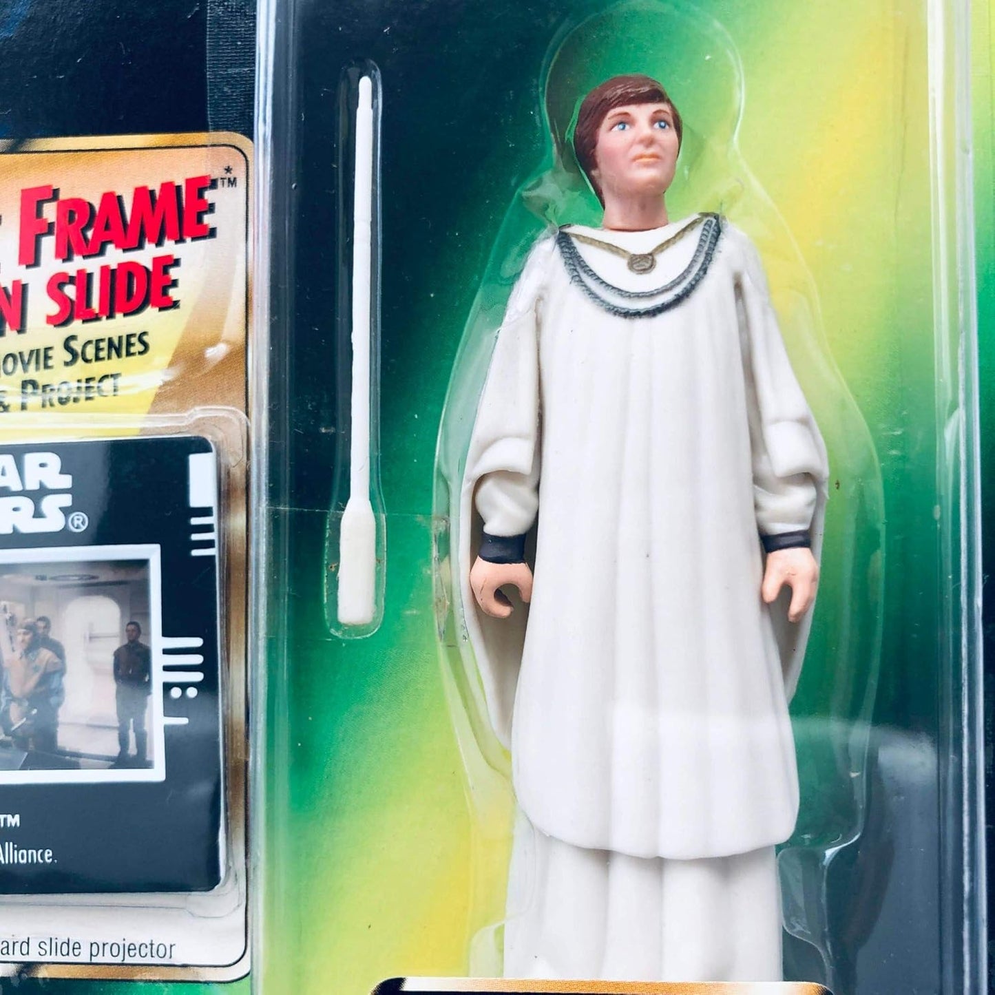 Star Wars Basic Figure THE POWER OF THE FORCE Freeze Frame Mon Mothma with BATON