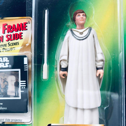 Star Wars Basic Figure THE POWER OF THE FORCE Freeze Frame Mon Mothma with BATON
