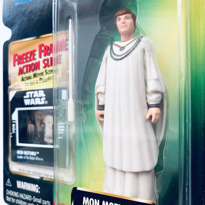 Star Wars Basic Figure THE POWER OF THE FORCE Freeze Frame Mon Mothma with BATON