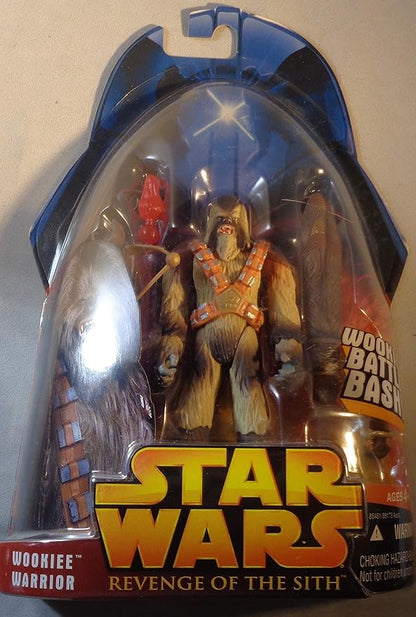 Star Wars Episode III 3 Revenge of the Sith WOOKIEE WARRIOR Battle Bash Figure #43