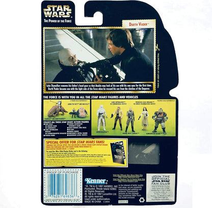 Star Wars Basic Figure THE POWER OF THE FORCE Freeze Frame Darth Vader with REMOVABLE HELMET [Parallel Import]