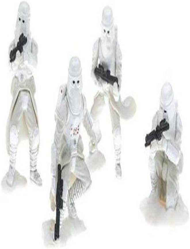 Directly imported from overseas, a must-see for enthusiasts! Star Wars Star Wars Star Wars Unleashed Battle 4 Pack Rebel Alliance Troopers Genuine Popular Figure Figure Christmas Unreleased Hobby Rare Collection Jedi Sith [JOY]