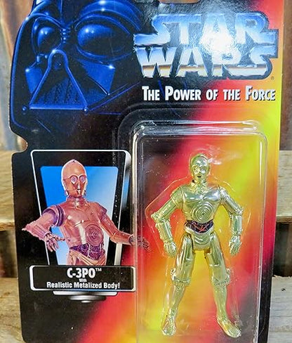 Hasbro Star Wars Potf Green Card Figure C-3Po