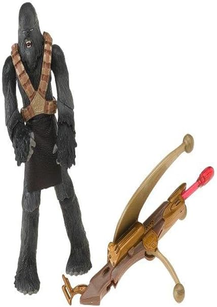 Star Wars Episode III 3 Revenge of the Sith WOOKIEE COMMANDO Kashyyyk Battle Bash Figure #58 by Hasbro