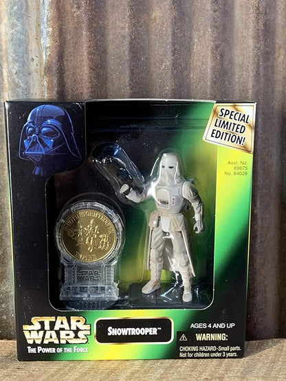 Star Wars: Power of the Force Millenium Coin Edition Snowtrooper Action Figure