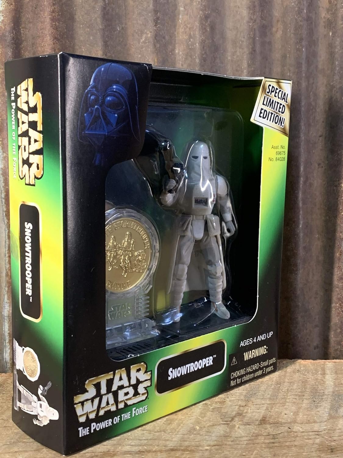 Star Wars: Power of the Force Millenium Coin Edition Snowtrooper Action Figure