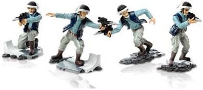 Directly imported from overseas, a must-see for enthusiasts! Star Wars Star Wars Star Wars Unleashed Battle 4 Pack Episode 4 Rebel Blockade Troopers Genuine Popular Figure Figure Christmas Unreleased Hobby Rare Collection Jedi Sith [JOY]