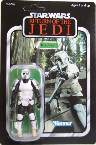 Star Wars Classics Vintage Style Figure Retro Carded Biker Scout