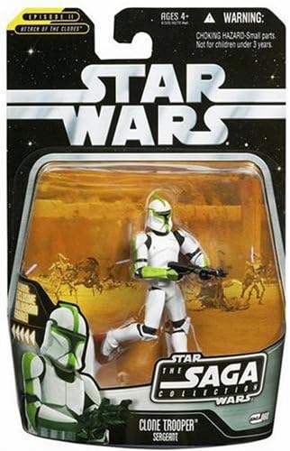 Directly imported from overseas, a must-see for enthusiasts! Star Wars Star Wars Star Wars Saga Legends Clone Trooper Officer Figure - Red Variant Genuine Popular Figure Figure Christmas Unreleased Hobby Rare Collection Jedi Sith [JOY]