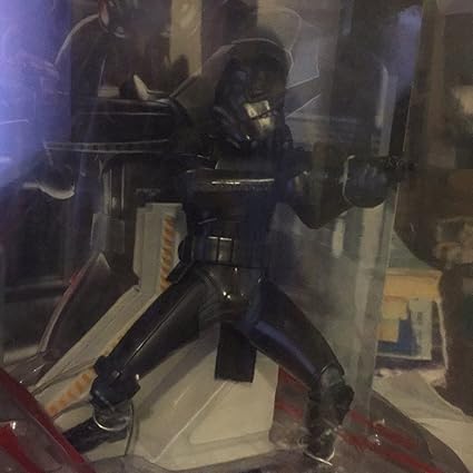 Directly imported from overseas, a must-see for enthusiasts! Star Wars Star Wars Star Wars Unleashed Shadow Stormtrooper Genuine Popular Figure Christmas Unreleased Hobby Rare Collection Jedi Sith [JOY]