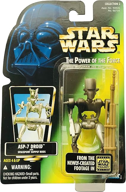 Star Wars Basic Figure "ASP-7 Droid" STARWARS The Power Of The Force