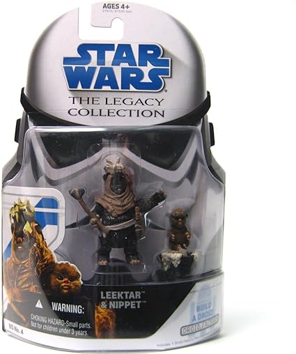 Directly imported from overseas, a must-see for enthusiasts! Star Wars Star Wars Star Wars The Leagacy Collection Ewoks Leektar and amp; Nippert Action Figure Genuine Popular Figure Christmas Unreleased Hobby Rare Collection Jedi Sith [JOY]