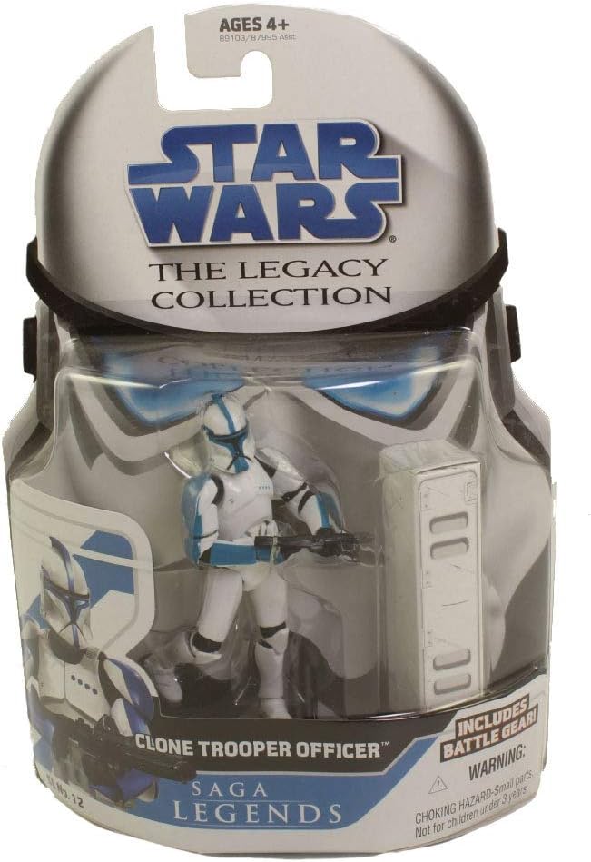 Clone Trooper Officer (Blue) Saga Legacy Collection Star Wars Action Figure