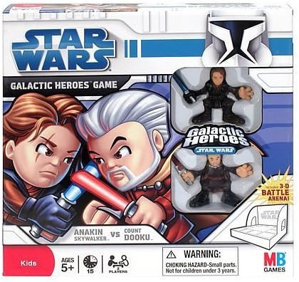 Directly imported from overseas, a must-see for enthusiasts! Star Wars Star Wars Star Wars Galactic Heroes Game Anakin Skywalker vs Count Dooku Genuine Popular Figure Figure Christmas Unreleased Hobby Rare Collection Jedi Sith [JOY]