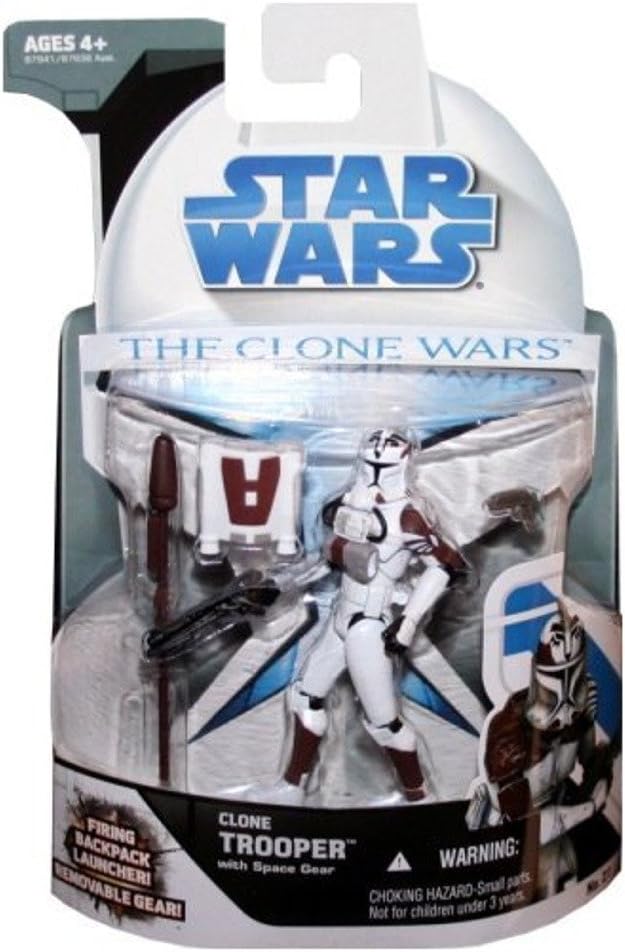 Star Wars Clone Wars Animated Action Figure No. 21 Clone Trooper with Space Gear