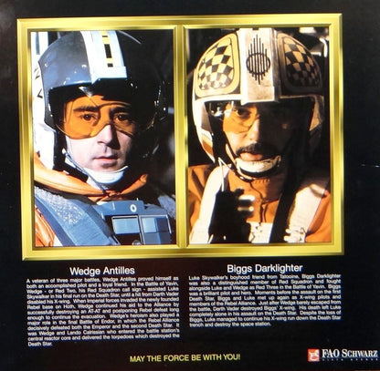 12 inches Kenner Star Wars Wedge Antilles & Biggs Darklighter in Rebel Gear [Parallel Import]