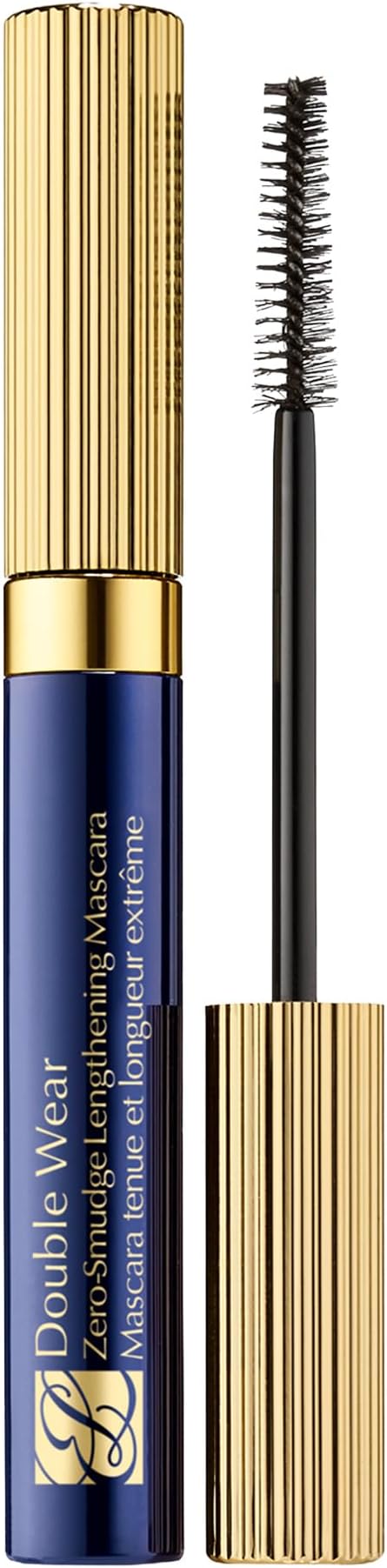 Estee Lauder Double Wear Zero Smudge Mascara 0 Black Black Hot Water Off Gloss [Genuine Product]