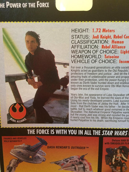 Star Wars Basic Figure Luke Skywalker Jedi Knight