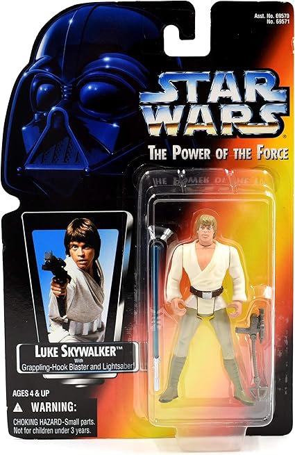 Star Wars Basic Figure Luke Skywalker STARWARS The Power Of The Force
