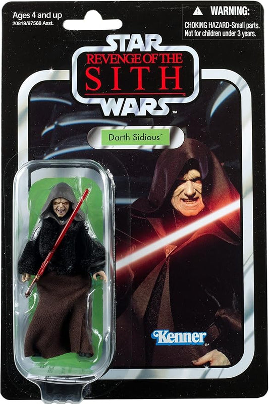 Hasbro Star Wars Vintage Collection Basic Figure VC12 Darth Sidious/Star Wars 2010 Vintage Collection Action Figure Darth Sidious [Parallel Import]