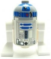 Lego Star Wars Mini Figure - R2-D2 (Grey Head) Astromech Droid (Approximately 40mm / 1.6 Inches Tall)