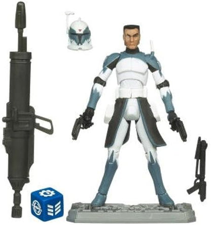 Hasbro Star Wars Clone Wars Basic Figure Clone Commander Wolf/Star Wars 2011 The Clone Wars Action Figure CW48 Clone Commander Wolffe [Parallel Import]