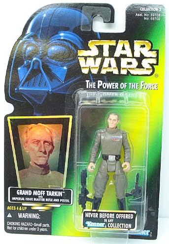 Star Wars 1996 POTF Grand Moff Tarkin Carded