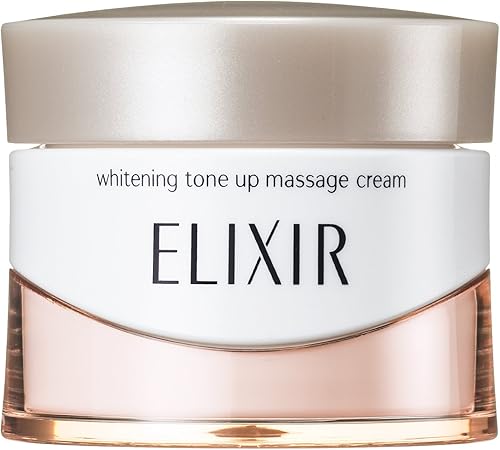 ELIXIR Tone Up Massage Cream 100g Quasi-drug Cream Tranexamic Acid Firming Moisture Aging Care White