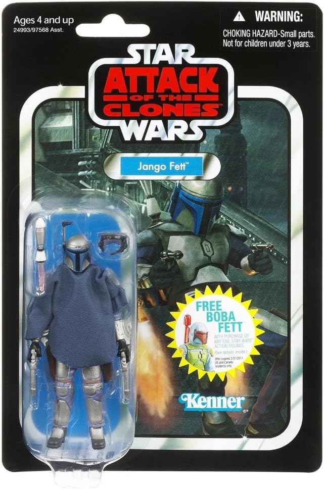 Hasbro Star Wars Vintage Collection Basic Figure VC34 Jango Fett/Star Wars 2010 Vintage Collection Action Figure Jango Fett [Parallel Import]