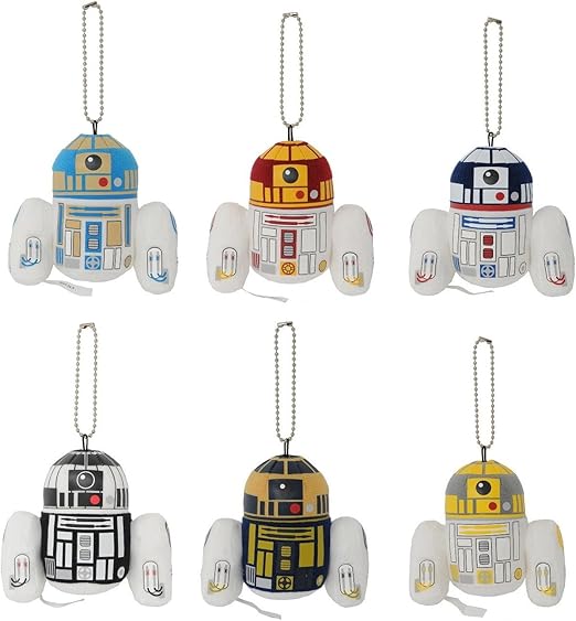 Star Wars x Pacific League Droid Plush Keychain Set of 6