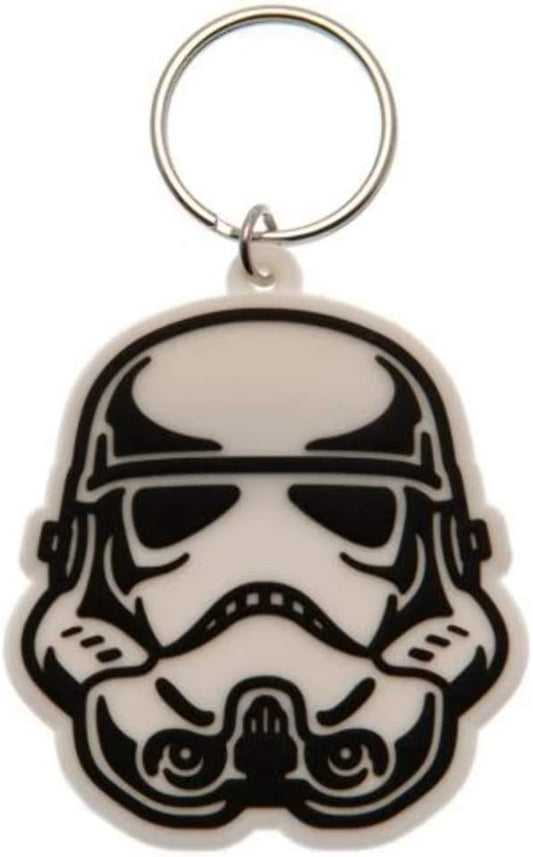 [Star Wars] Star Wars Storm Trooper Helmet Rubber Keychain RK38340 [Parallel Import]