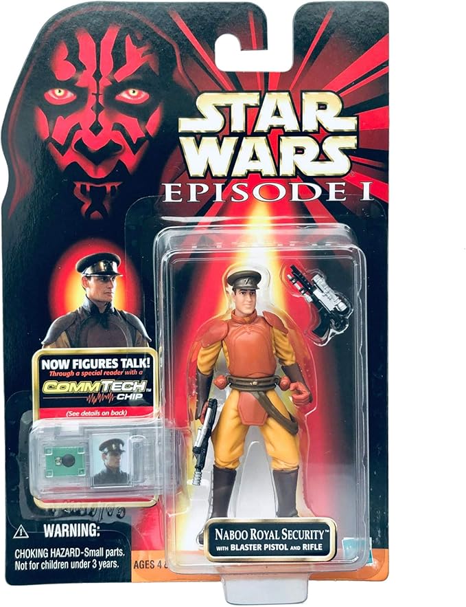 Star Wars Episode 1 Comtech Basic Figure Naboo Royal Security