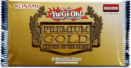 Yu-Gi-Oh! Premium Gold: Return of the Bling Booster Pack