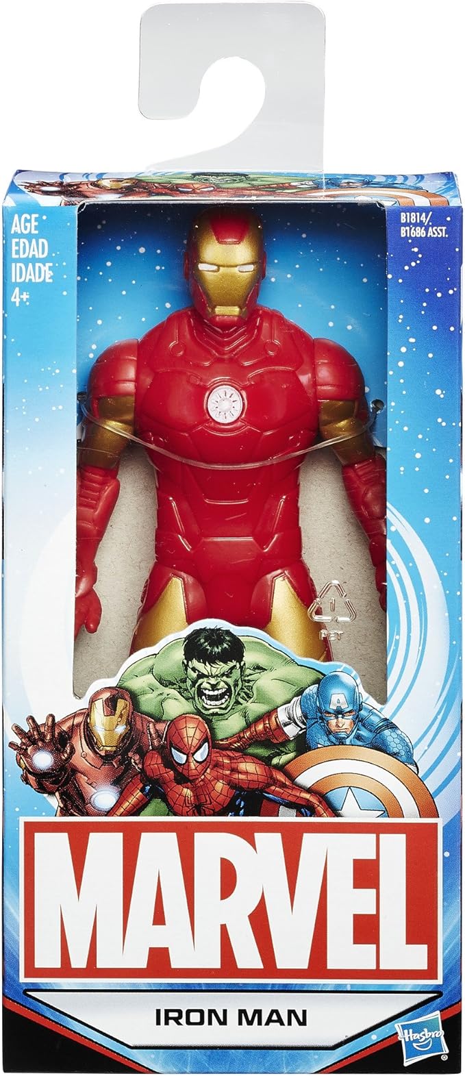 Hasbro Marvel Iron Man 6inch Action Figure/Hasbro Marvel Avengers IRON MAN 6inch Action Figure