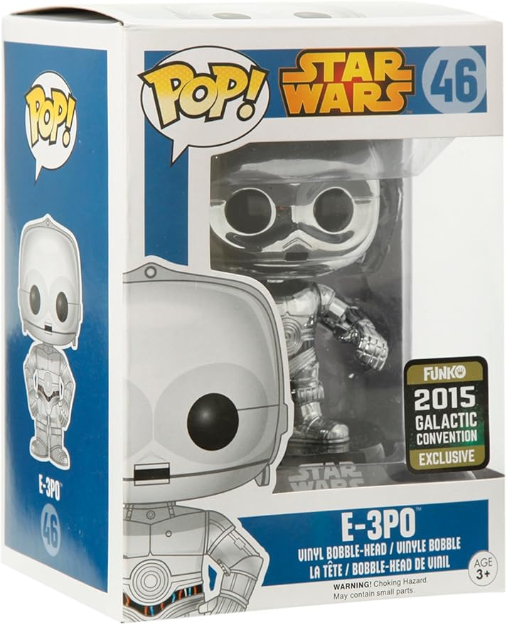 POP! Vinyl Star Wars E-3PO Chrome Convention Special Figure POP! Vinyl Star Wars E-3PO Chrome Convention Special Figure