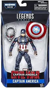 Hasbro Captain America Civil War Marvel Legends 6 Inch Figure Giant Man Series Captain America Hasbro CAPTAIN AMERICA:CIVIL WAR 2016 MARVEL LEGENDS GIANT-MAN SERIES [Parallel Import Version] Legends
