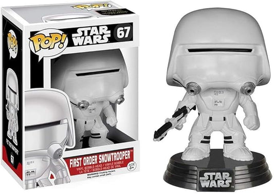 Funko Pop Star Wars The Force Awakens: First Order Snowtrooper Vinyl Bobble Head [Parallel Import]