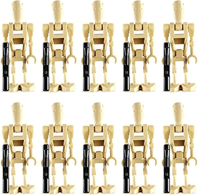 10 New Lego Battle Droid Minifig Lot Star Wars Figures Minifigure Clone Gun