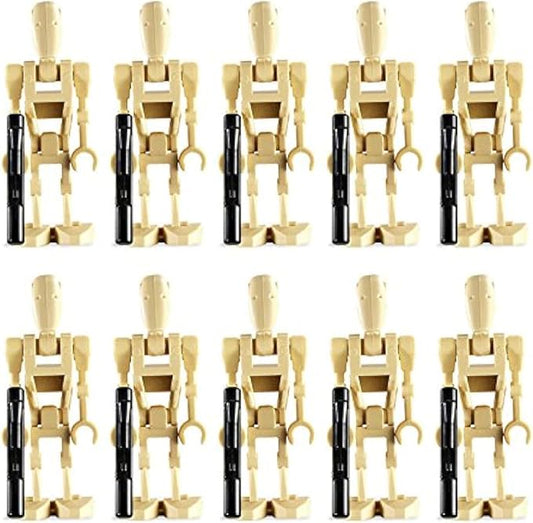 10 New Lego Battle Droid Minifig Lot Star Wars Figures Minifigure Clone Gun