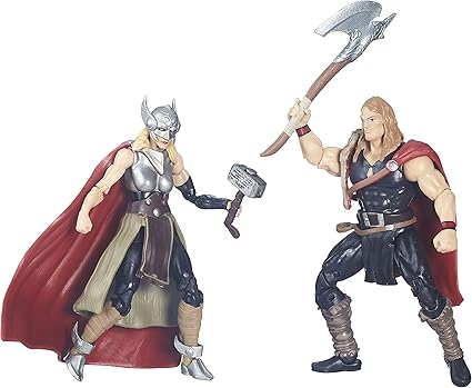Hasbro 2016 MARVEL LEGENDS 3.75inch SECRET WARS COMIC PACK DEFENDERS OF ASGARD (ODINSON & THOR) [Parallel Import] Marvel Universe Infinite