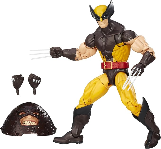 Hasbro X-MEN Marvel Legends 6-inch figure Juggernaut series Wolverine (brown costume) / Hasbro X-MEN MARVEL LEGENDS 2016 JUGGERNAUT SERIES BROWN WOLVERINE [parallel import version] Legends Deadpool