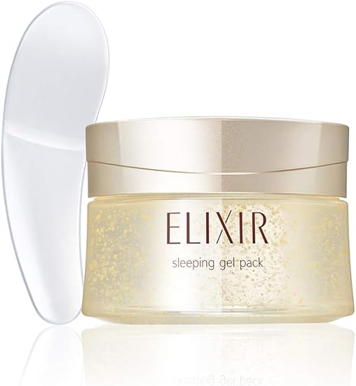 ELIXIR Sleeping Gel Pack W 105g Face Pack Firmness Moisture Aging Care Moisturizing Superiel