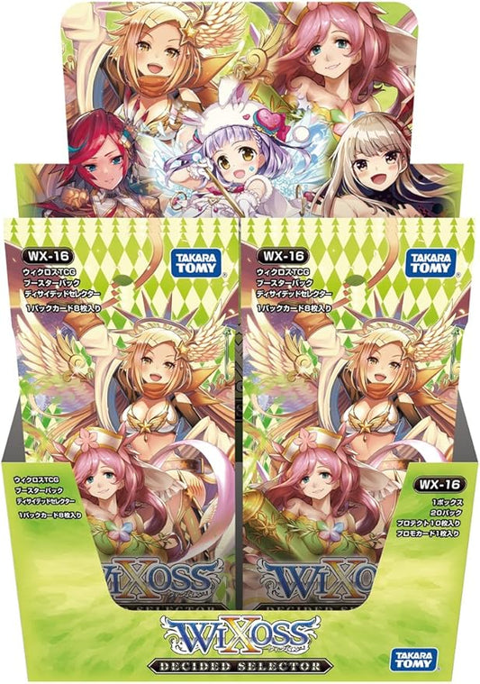 WIXOSS WX-16 TCG Booster Pack Decided Selector BOX