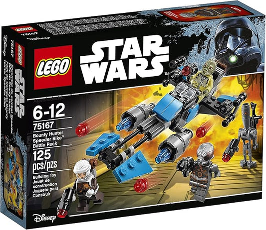 Lego Star Wars Construction Kit Bounty Hunter Speeder Bike Battle Pack 75167