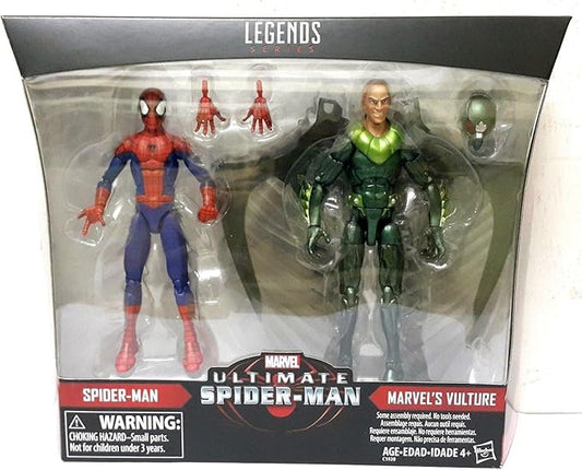 Hasbro Spider-Man Marvel Legends 6-inch Action Figure Walmart Exclusive 2 Pack Ultimate Spider-Man & Vulture / Hasbro SPIDER-MAN MARVEL LEGENDS 2017 ULTIMATE SPIDER-MAN VS VULTURE [Parallel Import] Legends Homecoming Movie