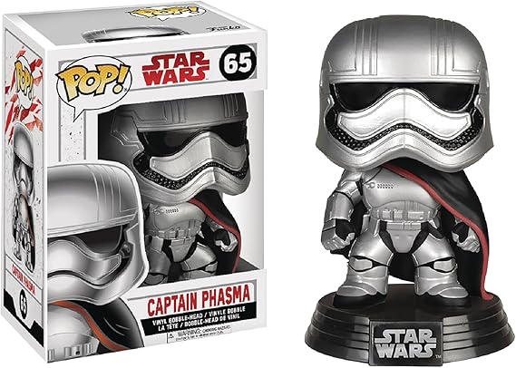 Funko - Figurine STAR WARS EP8 - Captain Phasma Pop 10cm - 0889698147392