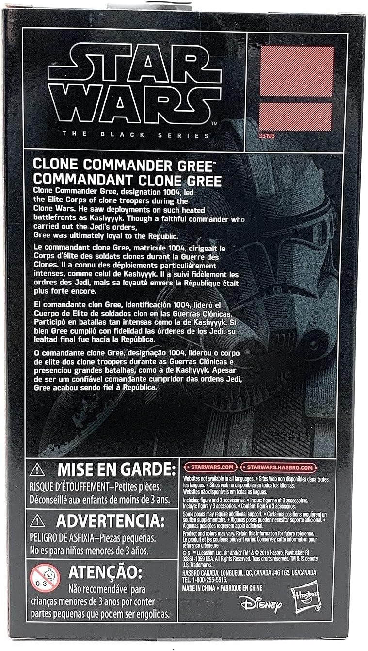 Star Wars Black Series 6 Inch Figure Clone Commander Gree [Parallel Import]