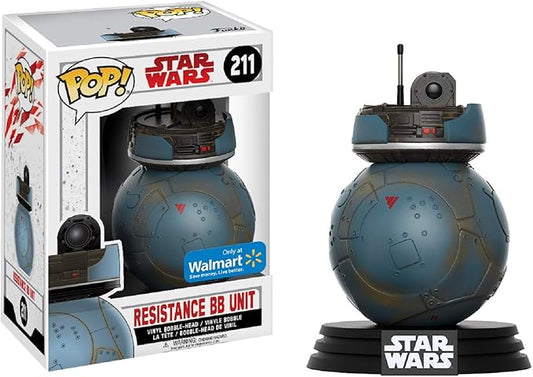 Funko Pop Star Wars: The Last Jedi - Resistance BB Unit 211 Vinyl Figure (Bundled with Pop BOX PROTECTOR CASE)