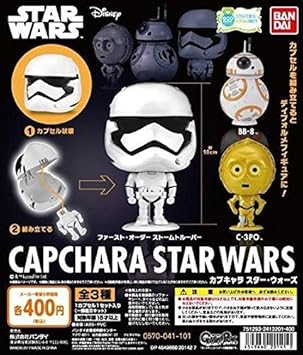 Capchara Star Wars [3 types set (full complete)]