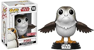 Funko PORG (Target Exclusive) POP! x Star Wars - The Last Jedi Vinyl Figure + 1 Official Star Wars Trading Card [#198]